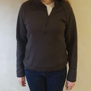 REI women's pullover sweater with zipper